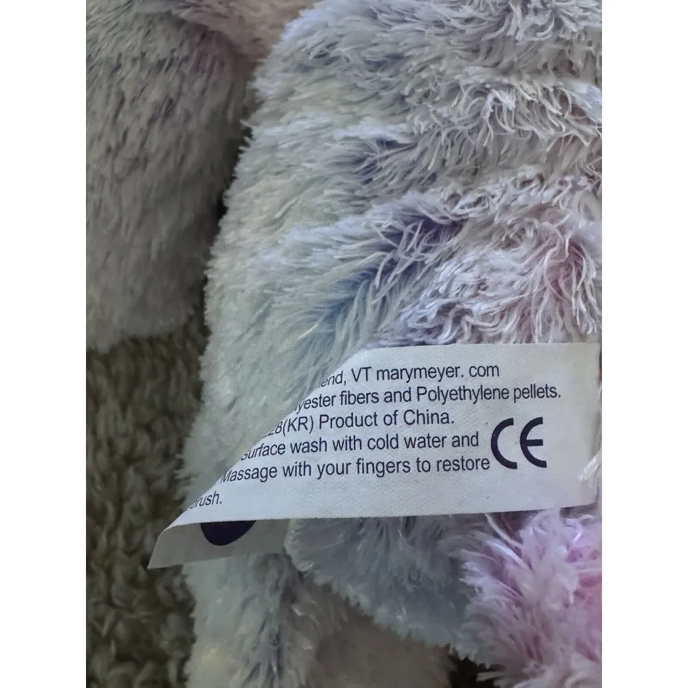 Mary Meyer Pastel Cotton Candy TEDDY BEAR Plush Rare‎ Retired 12